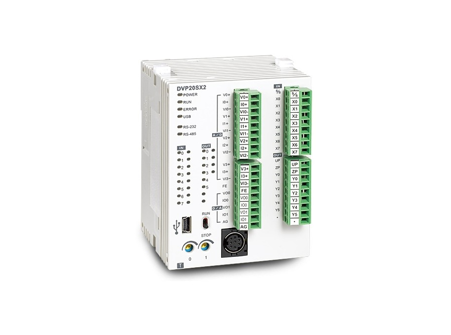PLC Slim con E/S Analógicas DVP-SX2 Delta